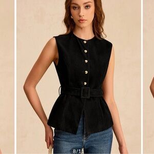 NWT SUEDE VEST